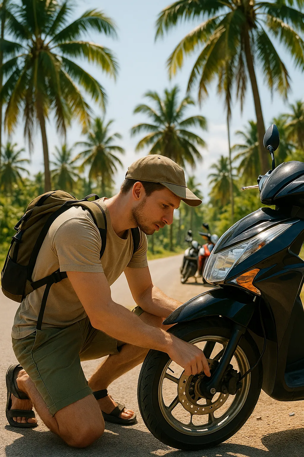 Взять скутер в аренду в Hakuna Rent